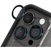 RhinoShield 9H Tempered Glass Camera Lens Protectors Compatible with [iPhone 15 Pro / 15 Pro Max] | Impact and Scratch Resistance, High Clarity, Explosion-Proof Protection, Anti-Fog Technology - Blue