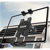 GDZN Supporto per tablet auto, con presa d'aria universale, girevole a 360°, per iPad Pro 12.9, Galaxy Tabs, Z Fold, iPhone, tablet da 4,7 a 13