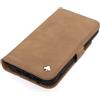 Porter Riley - Custodia in pelle compatibile con Google Pixel 10/10 Pro. Custodia/Portafoglio/Cover premium in vera pelle con supporto (Marrone chiaro)