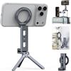 CAMOLO Supporto magnetico per telefono cellulare, supporto portatile per smartphone, supporto da scrivania con clip, compatibile con iPhone 17/16/15/14 Pro Max Air, adatto per palestra, vlog, aereo e viaggi
