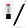 ELETIUO Custodia in silicone compatibile con Apple Pencil 2a generazione, custodia protettiva con impugnatura e accessori compatibile con iPad Pro 11 da 12,9 pollici, nero