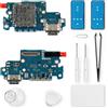 Eonpam Dock ricambi per Samsung Galaxy A53 5G Connettore di Ricarica Porta Caricatore Port Microfono Audio Jack + Kit di Riparazione Sostituzione