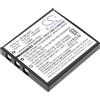 TECHTEK Batteria 820mAh compatibile con [Samsung] Digimax i5, Digimax i50, i6 PMP, i70, i70S, L50, L60, L70, L700, L700S, L FBA