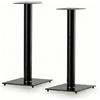 RO&CO Sonorous SP100-70 Nero - Supporti da Pavimento per Diffusori 70 cm (Coppia) | Alluminio e Vetro Temperato | Fino a 20 kg per Supporto | Gestione Cavi Integrata.