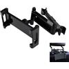 Hawpasy Supporto Poggiatesta 360° Con Braccio Estensibile Biassiale Bloccabile, Compatibile Con Ipad, Iphone,Supporto Tablet Per Auto Universale, Porta Tablet Per Auto 5,3-10,2