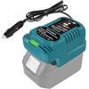 TPDL Caricabatterie da 12 V a 18 V per batteria Makiita, caricabatteria da auto compatibile con Makiita 14,4 V ~ 18 V BL1860 BL1850 BL1840 BL1830 BL1430 BL1415