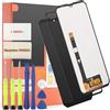 TGHongKy Schermo per Blackview BV8800 Display Digitalizzatore Touch Screen LCD per Blackview BV8800 Schermo LCD Display + Kit di Riparazione(Nero)