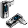 SinLoon 40Gbps USB C Adapter Supporta Max 140W Rilevamento USB C Display Digitale Angolo retto Tipo C Maschio a Femmina Adattatore 8K@60Hz Ricarica veloce e trasferimento dati per dispositivi Tipo-C