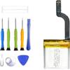 ERYNK PL412120H Batteria di ricambio compatibile con Amazfit GTR 42 mm Smartwatch A1909 A1910 batteria di ricambio con kit di attrezzi (195 mAh, 4,4 V)