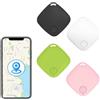 Mokeum 4 localizzatori di chiavi, localizzatore intelligente Bluetooth con allarme anti-smarrimento, tag tracker Bluetooth compatibile con Android e iOS, adatto per bambini e animali domestici portafoglio
