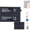 HIGHAKKU Batteria di ricambio BLP827 compatibile con One-Plus 9 Pro LE2121, LE2125, LE2123, LE2120, LE2127 con strumenti