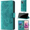 CaseGla Cover per Xiaomi Redmi Note 10 4G / Note 10s, Turchese | Blocco RFID, Portafoglio Pelle PU, Flip Libro, Porta Carte, Magnetica Libretto, Antiurto Protezione Completa
