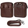 PRDECH Marsupio da Cintura in Pelle per Galaxy Z Flip 6 5 4 3 2 1 5G, Borsa a Spalla Uomo Custodia da Cintura per Telefono Pochette Fondina Compatibile con Huawei P50 Pocket/Moto Razr 50 Ultra/Razr+/Razr 40