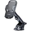 iPro Accessories Supporto per telefono da auto, regolabile, rotazione a 360°, per cruscotto e parabrezza per Samsung Galaxy A27 A37 A57 A17 A17 5g A07 A26 A36 A56 A16 A15 S23 S23+ A14 A34 A54 A04s A13 A53 A33, per