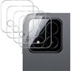 GIOPUEY [Super Sottile 4 Pezzi Pellicola Fotocamera Compatibile con Xiaomi Pad 7/Pad 7 PRO, HD Vetro Temperato [Resistente ai Graffi] Protezione Fotocamera per Xiaomi Pad 7/Pad 7 PRO