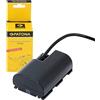 PATONA D-TAP Dummy Batteria Adattatore VP-DRE6 compatibile con Canon LP-E6 LP-E6N LP-E6NH EOS R5 R6 R6II R7 5D Mark II Mark III 5DS R 6D 7D 60D 60Da 70D 80D 90D XC10 XC15 caricatore alimentatore