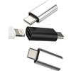 HOYULLI Adattatore Lightning a USB C (3 Pack)Tipo C Maschio Spina per iPhone 16 15 Pro per Apple Femmina Jack Caricatore Connettore Adattatore per iPad Lighting Cavo Convertitore Accessori Compatibile con
