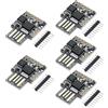 RUIZHI Attiny85 Schede di sviluppo RUIZHI 5 pièces Attiny85 Micro USB Digispark Kickstarter Schede di sviluppo compatibile con Arduin
