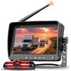 Hodozzy Telecamera Senza Fili Kit per Fiat Ducato 3 2006-2017/ Peugeot Boxer 2006-2017/ Citroën Jumper 2006-2017, 12V Monitor Retromarcia IPS 7 Pollici con Avviso di Angolo Cieco, Registrazione Loop