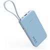 JUOVI Power Bank 25W 10000mah, Caricabatterie Portatile con Cavi Integrato USB-C e Display LED, Powerbank Ricarica Rapida per iPhone 17 16 15 14 Samsung S24 S23 iPad e Tablets