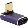 Cablecc USB4 Tipo C maschio a femmina 240 W di potenza 40 Gbps Up Down dati ad angolo 8K adattatore video per NS Phone Laptop