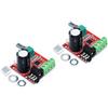 TECNOULAB 2 PZ PAM8610 12 V Mini Hi-Fi Amplificatore audio stereo 2X10 W Doppio canale Classe D