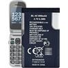 MUKUZI Batteria compatibile con Brondi Amico Ampli Vox, Amico Fedele, Amico Flip +, Amico Flip 3 (ricambio per BIGFP600AA BL-4C)