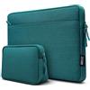 TECOOL Custodia protettiva per laptop da 16 pollici, custodia protettiva per MacBook Pro 16 M4 M3 M2 M1, Lenovo ThinkBook Ideapad Asus Vivobook 16 Dell HP Cover impermeabile antiurto borsa verde