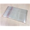 Globaldisc 100 custodie per DVD da 7 mm, con chiusura adesiva, riutilizzabili, superficie lucida in cellofan, protezione antistatica, sottile, con linguetta per DVD 7