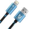 Ultra HDTV Cavo iPhone Lightning - 0.5m Premio Cavo Lightning a USB [Certificato Apple MFi] Compatibile con Apple iPhone 12/11/X/XS/Pro/Max/8/8 Plus/7/7 Plus, Plus, iPad, iPod - 50 centrimetri