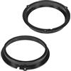 tomzz Audio 2815-010 Staffe di adattamento degli anelli degli altoparlanti compatibili con Ford Fiesta KA Focus Mondeo Kuga per altoparlanti DIN da 165 mm