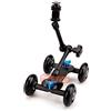 Zeadio Carrello pattinatore con tavola, portatile + braccio magico, 11 pollici, Nero