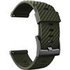 Shieranlee Compatible with Suunto 9 Spartan/Suunto 7 Cinturino, 24MM Silicone Sport Cinturino Fitness per Suunto 9/Suunto D5/Suunto Spartan Sport Wrist HR/Suunto 9 Titanium
