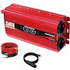Cantonape Convertitore di tensione 1500 W 12 V a 220 V/230 V Onda sinusoidale modificata Inverter di corrente DC AC Power Inverter Trasformatore di tensione per auto camion