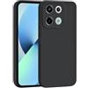 JIAFEI Cover Custodia per Xiaomi Redmi Note 13 PRO 5G, Sottile e Morbida in Silicone TPU per Una Protezione Antiurto e Anti-graffio Efficace - Nero