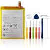 SwarKing Batteria di ricambio LK50 compatibile con Motorola Moto G60S con toolkit