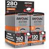 Udivita 280 Batterie Per Apparecchi Acustici Rayovac Extra 13. - 20 Blister da 8 e 20 Blister da 6 Pile