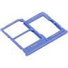 senza marchio Carrello Vassoio tray porta scheda nano Sim 1/2 +SLOT SLITTA Alloggio Memoria Micro Sd CARD compatibile per Samsung Galaxy A31 / A315 A315F SM-315 (Blu)