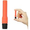 Diyeeni Antenna maschio BNC, 7.5cm 10W 144 / 430MHz Antenna a doppia banda pieghevole morbida in silicone, Antenna radio corta per radioamatori per Kenwood TK100, TK200 / per ICOM/per Motorola(arancia)