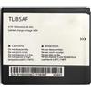 MUKUZI Batteria compatibile con Al-Catel One Touch 997, PopC5, X Pop, OT-5035, router alcatel mw40v-2BALIT1 telefono cellulare smartphone (ricambio per TLiB5AF)
