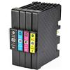 Bergsan 4 Bergsan Cartucce d'inchiostro Compatibile per Ricoh Aficio GC-41 GC 41 XL Compatibile con Ricoh Aficio SG2100N SG3100SNW SGK3100DN SG3110DN SG3110DNW SG3110SFNW SG3120BSFNW SG3120BSF SG7100DN