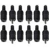 LEZED 12 Pz Spine Per Altoparlanti Din a 2 Pin Con Terminali a Vite, 2 Pin Connettore Cavo Per Altoparlante Din, Connettore Maschio Per Cavo Altoparlante Hifi, Maschio/Femmina,Per Applicazioni Audio