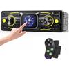 Inefala Autoradio 1 Din Bluetooth con Radio FM/AM/RDS, Stereo Auto Bluetooth 1 DIN Radio con Touchscreen 2.17 Pollici, Auto Lettore MP3 Supporta USB/SD/Aux/SWC/Ricarica rapida