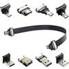 Cablecc CYFPV USB2.0 Micro-USB USB-C Presa connettore femmina maschio per FPV HDTV Multicopter Fotografia aerea
