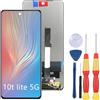 SiuVorZhi Display LCD compatibile con Xiaomi Mi 10T Lite 5G M2007J17G Display LCD Touch Screen Assembly Riparazione Parti di ricambio con strumenti.