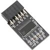 Acouto Modulo TPM2.0, modulo di crittografia TPM 2.0 per interfaccia LPC a 12 pin Modulo di crittografia remota ad alta sicurezza, componenti del modulo TPM