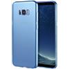 doupi UltraSlim AllClear TPU Custodia per Samsung Galaxy S8, Silicone Piuma Leggera Cover Guscio Protettivo, Blue