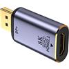 NFHK DisplayPort 1.4 Sorgente a HDMI 2.0 Display 8K 60hz UHD 4K DP a HDMI Maschio Monitor Adattatore Connettore
