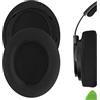 Geekria Cuscinetti auricolari di ricambio in tessuto a rete per cuffie Philips SHP 9500/SHP9500S, parti di riparazione (nero)