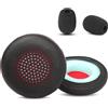 HAIZEEN 4310UC Sostituzione cuscinetti per auricolari compatibili con Poly Voyager 4320 UC/4310 UC/Voyager Focus UC/Voyager Focus 2 UC USB-A Headsets (Pelle sintetica/Schiuma Memory Foam)